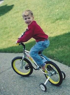 Stephanie Sterlings' first student, her son, Anthony